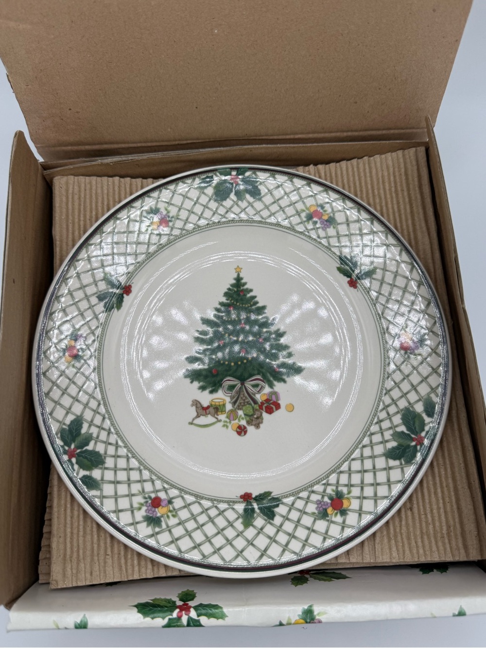 Mikasa “Christmas Story” Salad Plate - Set of 4